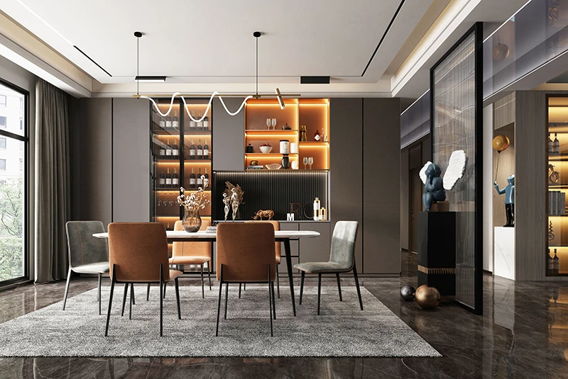 Dining Room Build In Cabinets