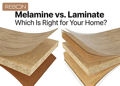 Melamine versus. Laminaatkeukenkasten: wat geschikt is voor uw huis
