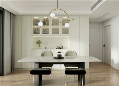 Elegante stijlvolle keukenkasten