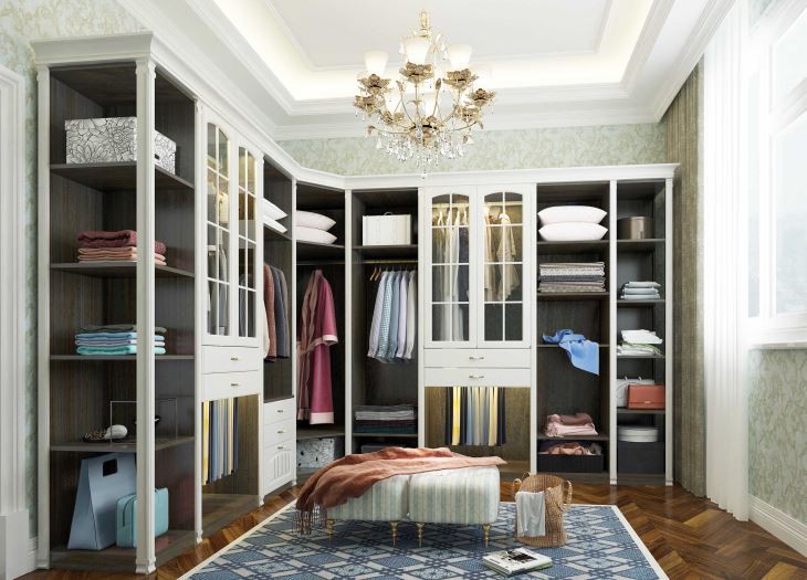 Slaapkamer Houten Garderobekast