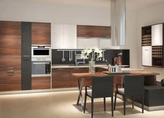 Economische melamine keukenkast