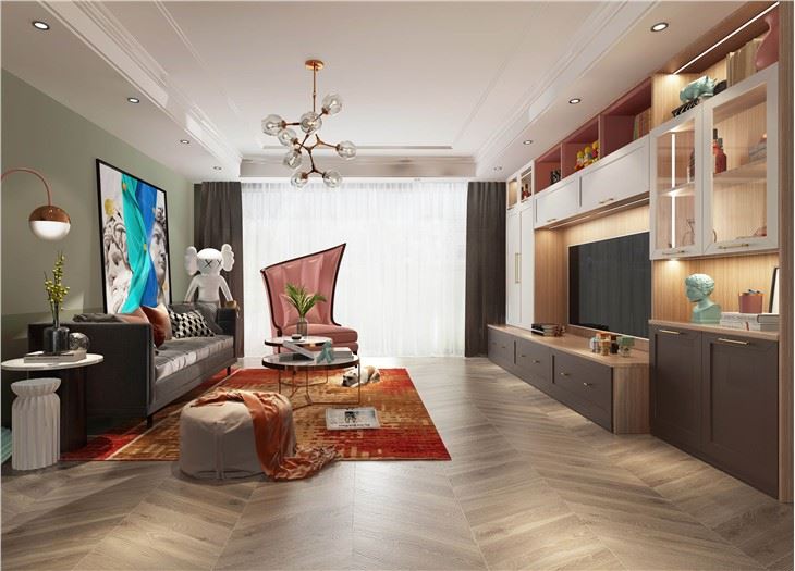 Modern tv-wandmeubel